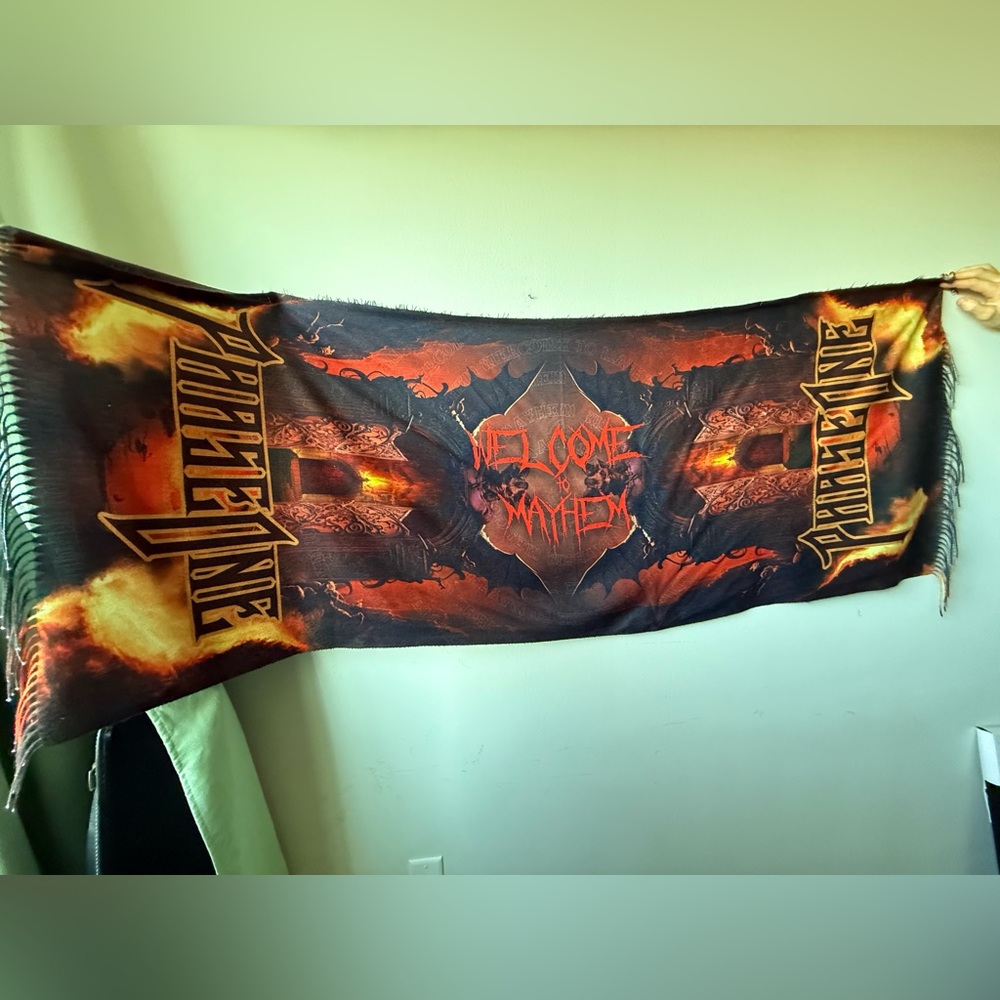 Welcome to Mayhem phase one pashmina merch